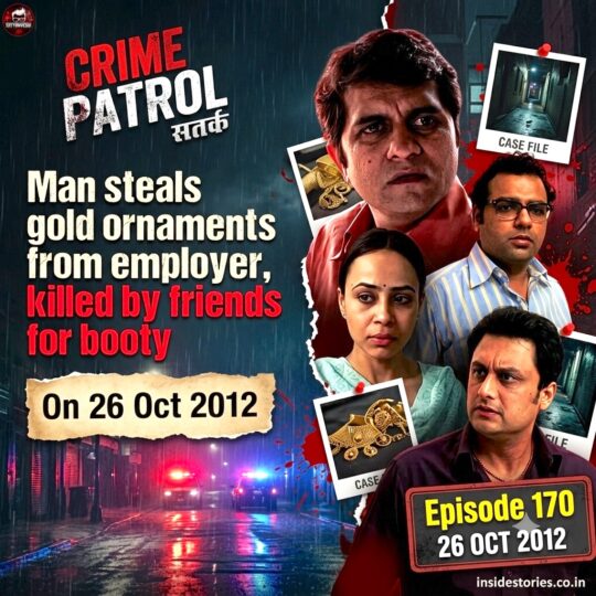 Crime Patrol | Jewelry shop worker Jagdish missing and a booty of a 700 gm Gold Bar (Episode 170 on 26 Oct 2012)