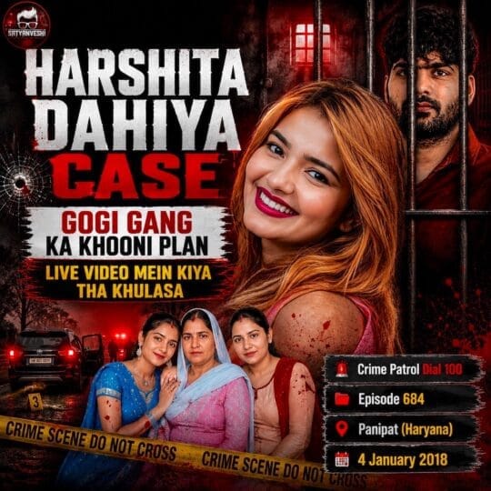 Crime Patrol | Harshita Dahiya Murder Case: Family Betrayal, Gang Conspiracy, and a Rising Star’s Tragic End (Dial 100, Ep 684, 4 January 2018)
