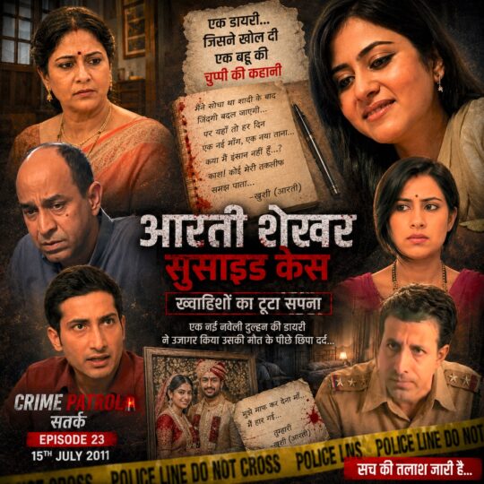 Crime Patrol | Aarti Shekhar Suicide Case: Khushi’s pain described in her personal diary (Episode 23 on 15 July 2011)